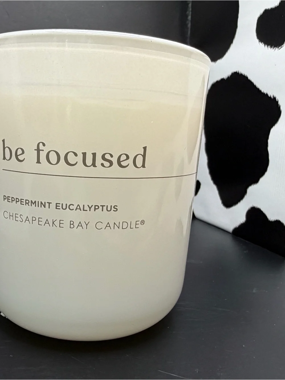 Be Focused: Remember what matters (Peppermint Eucalyptus) 13oz Candle